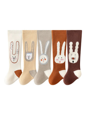 5-Pack Bunny Baby Socks - Petite Cove 