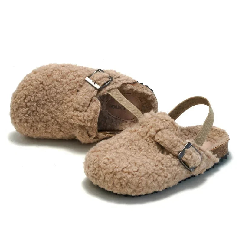 Sherpa Strap Shoes - Petite Cove 