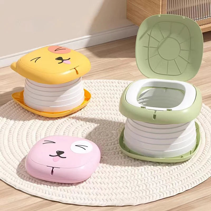 Compact Cartoon Travel Potty - Petite Cove 