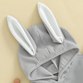 BunnyHop Romper with 3D Ears - Petite Cove 