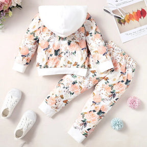 Blooming Blossoms Hoodie & Trousers Set - Petite Cove 