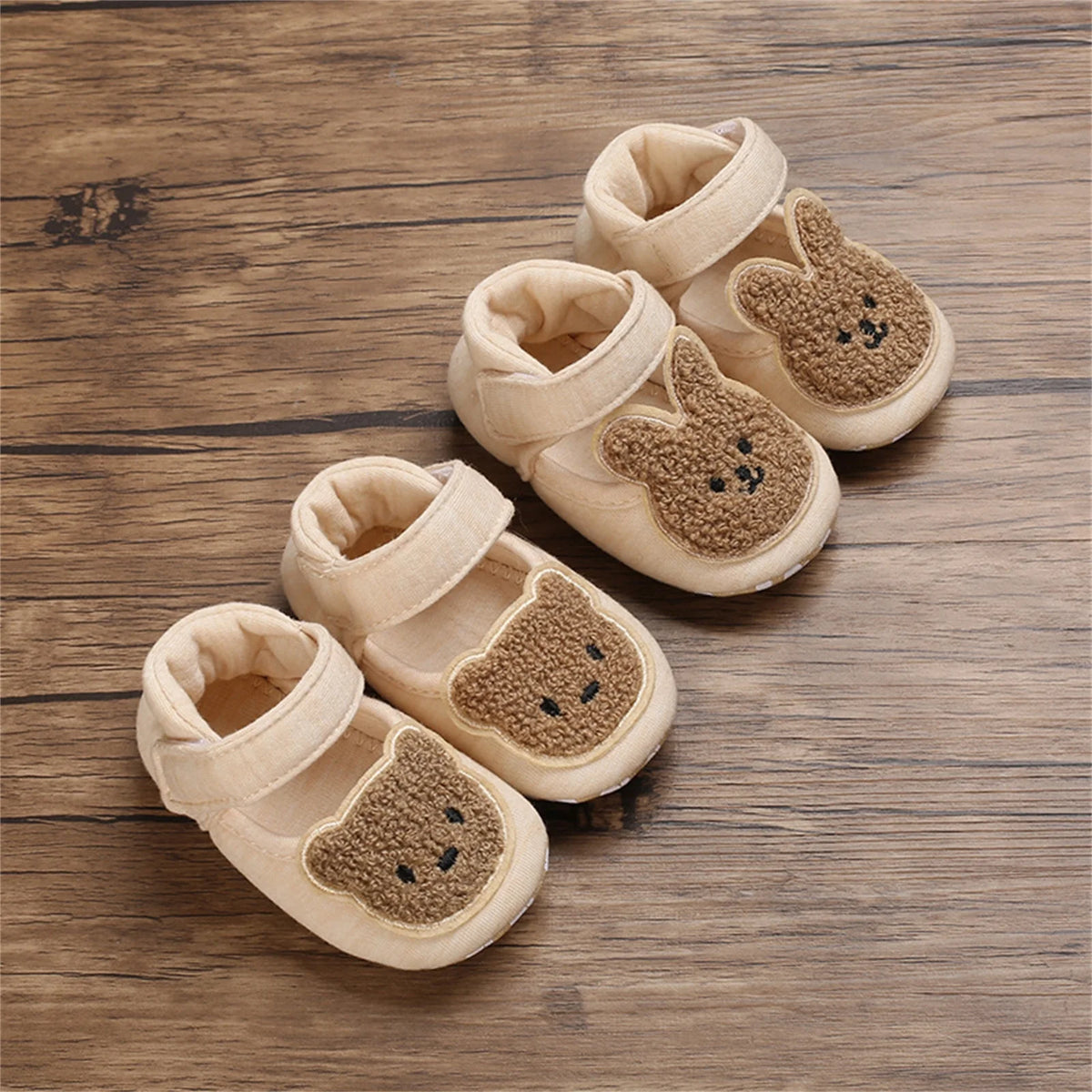 Cartoon Animal Soft Sole Shoes - Petite Cove 