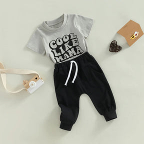 Cool Like Mama T-Shirt & Joggers Set - Petite Cove 