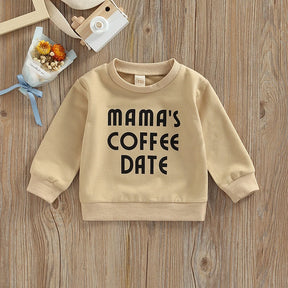 Mama's Coffee Date Sweatshirt - Petite Cove 