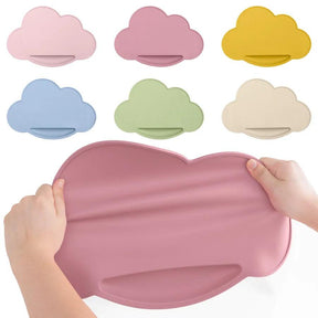 Silicone Essentials: Kid-Proof Cloud Dining Placemat - Petite Cove 