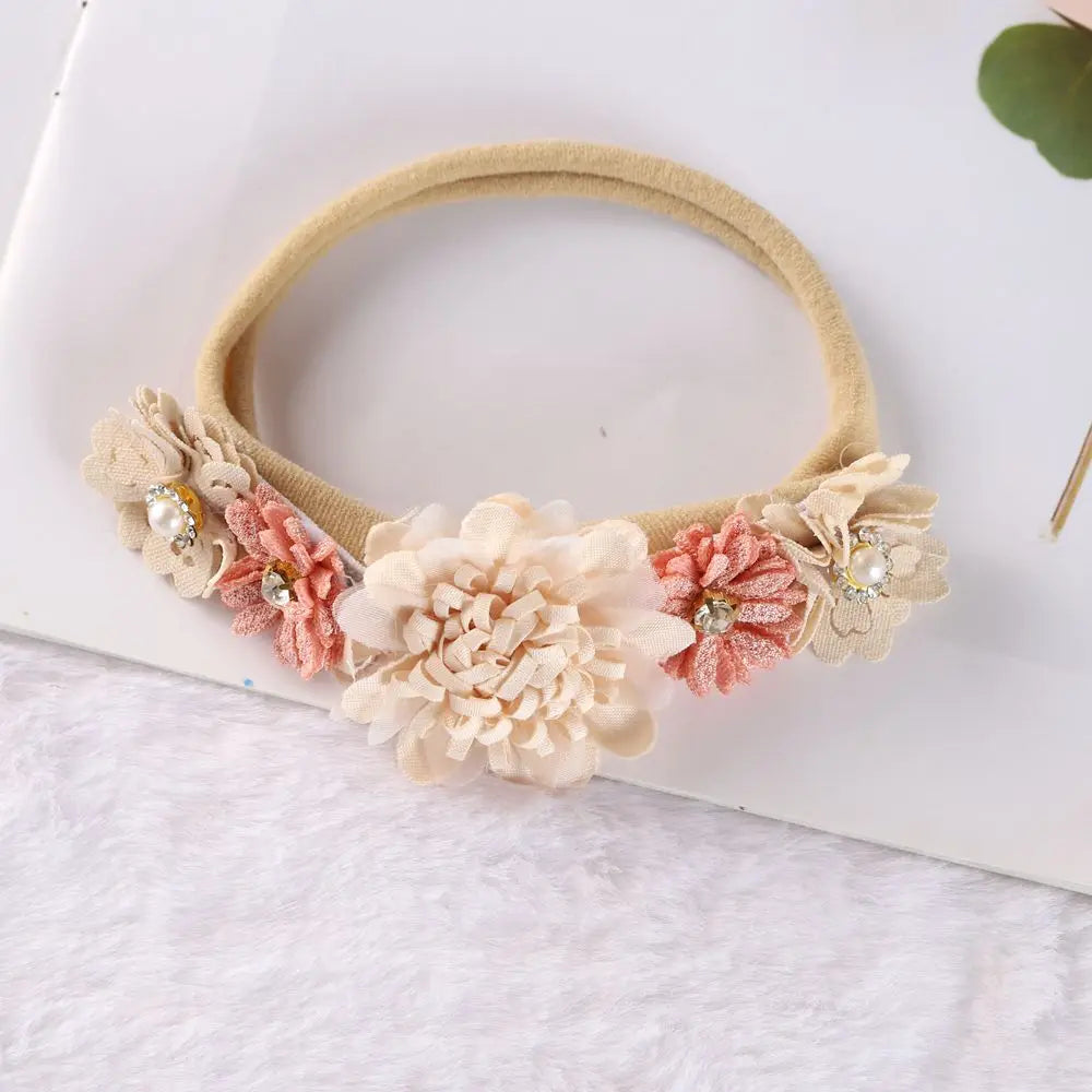 3 Piece Floral Fantasy Headband Set - Petite Cove 