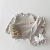 Cozy Bear Sweatsuit 2-Piece - Petite Cove 