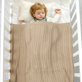 Knitted Baby Blanket - Petite Cove 