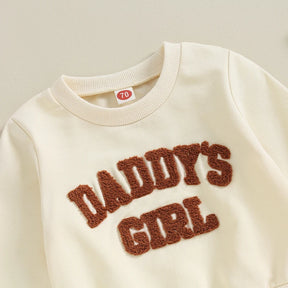 Daddy's Little Girl" Sweatsuit - Petite Cove 