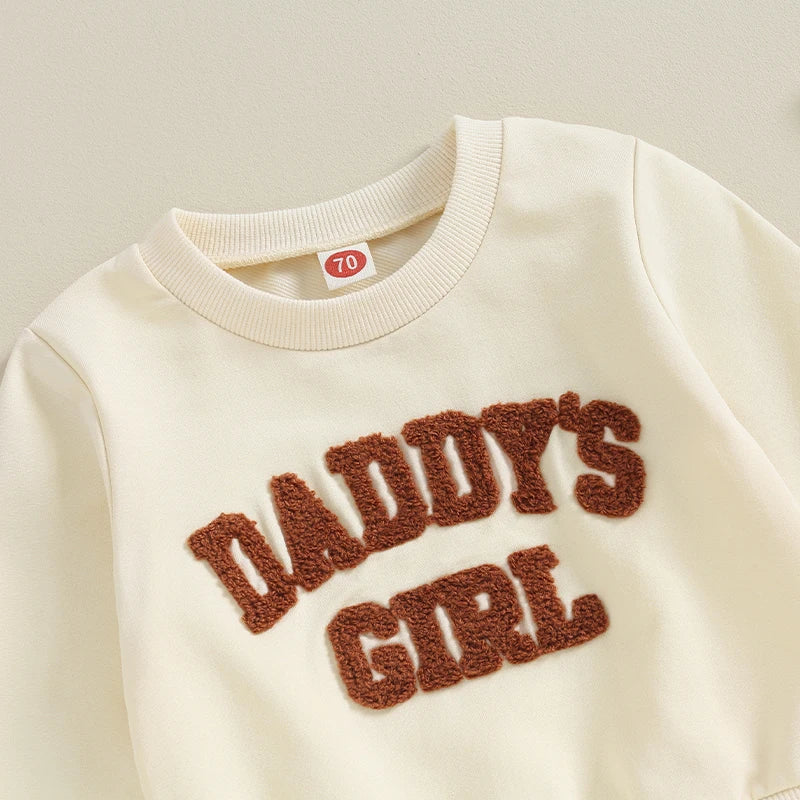 Daddy's Little Girl" Sweatsuit - Petite Cove 