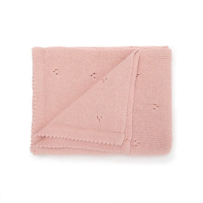 SnuggleSoft Cotton Knit Baby Blanket - Petite Cove 