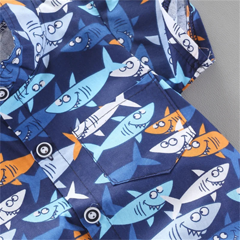 Ocean Explorer Shirt & Shorts Combo - Petite Cove 