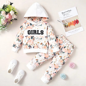 Blooming Blossoms Hoodie & Trousers Set - Petite Cove 