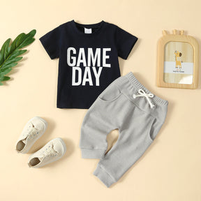 Game Day T-Shirt & Joggers Set - Petite Cove 