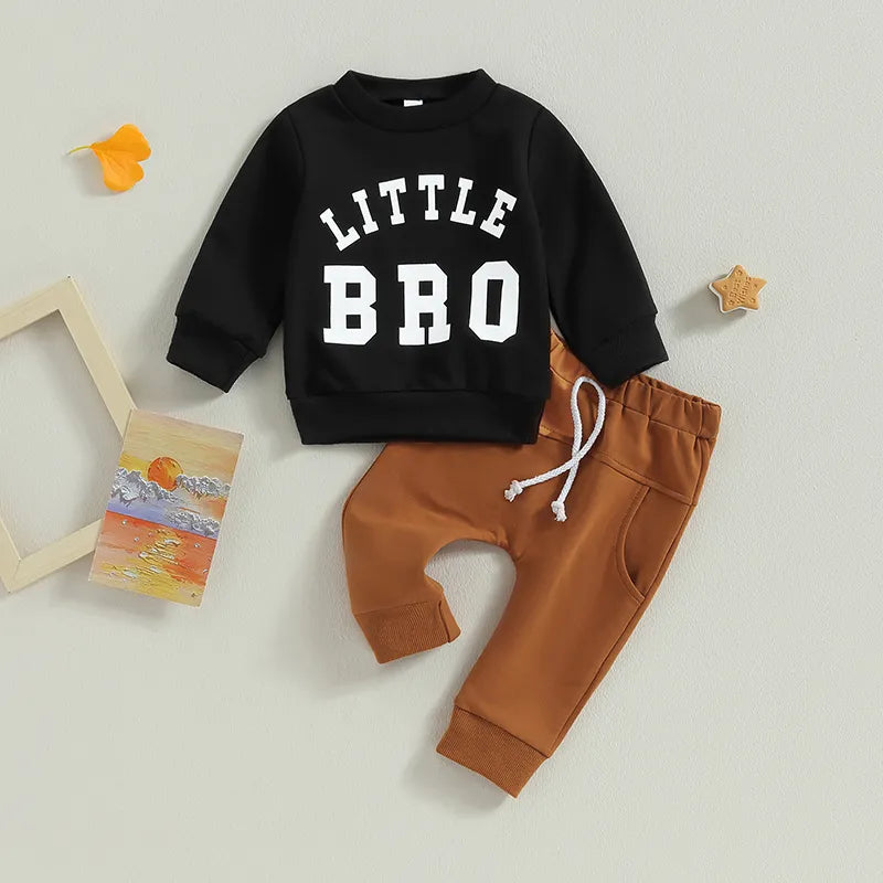 The Little Bro Sweatsuit - Petite Cove 