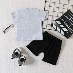 Playdate Material T-Shirt & Shorts Set - Petite Cove 