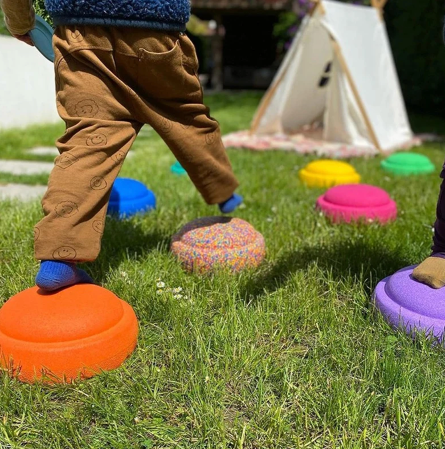 Balance Boosters: Coordination Foam Stones for Kids - Petite Cove 