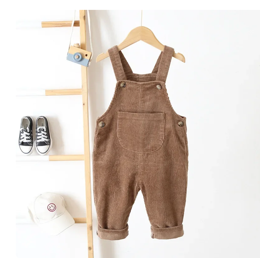 Corduroy Cutie Overalls - Petite Cove 