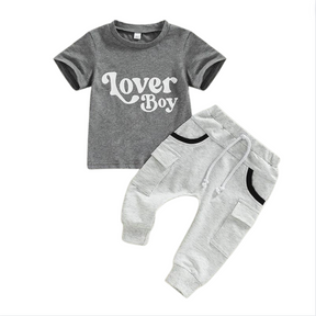 Lover Boy T-Shirt & Joggers Set - Petite Cove 