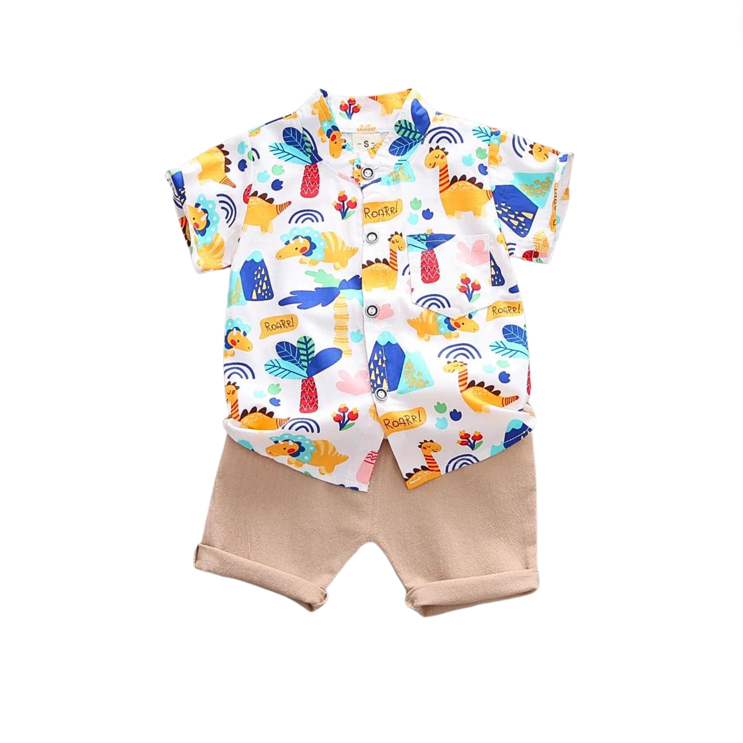 Jungle Jamboree Shirt & Shorts Set - Petite Cove 