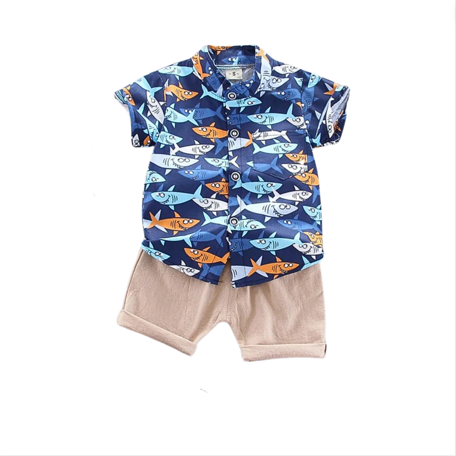 Ocean Explorer Shirt & Shorts Combo - Petite Cove 