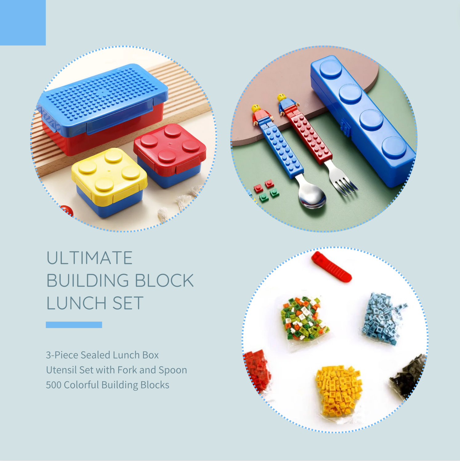 Building Block Lunch Box - Petite Cove 