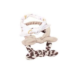 3 Piece Muslin Headband Set - Petite Cove 