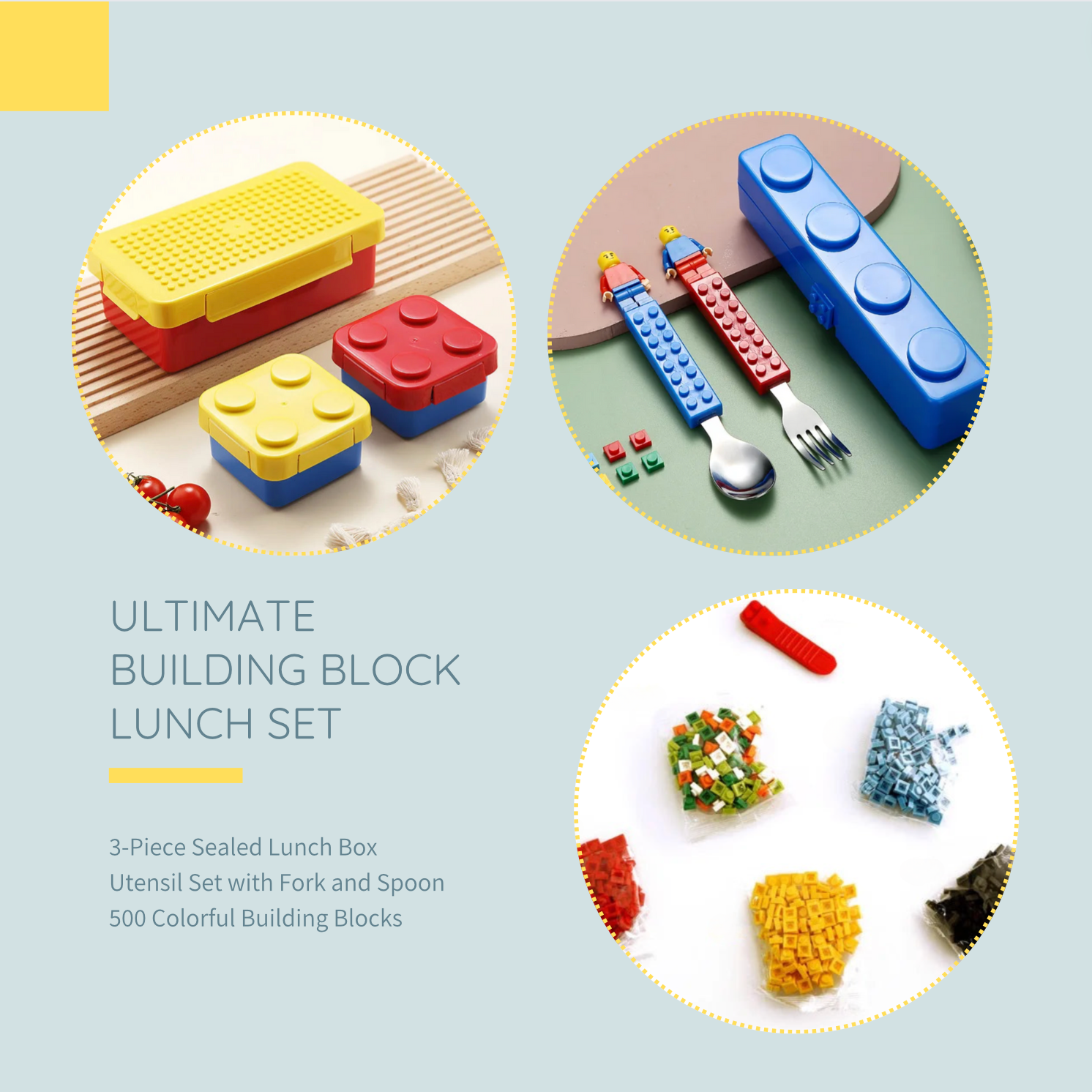 Building Block Lunch Box - Petite Cove 