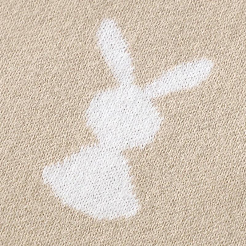 Petite Knit® Rabbit Blanket - Petite Cove 