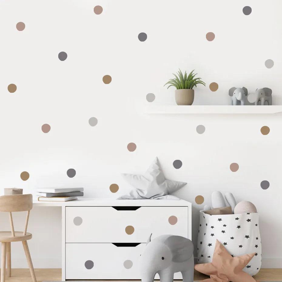 Cartoon Colorful Polka Dots - Petite Cove 