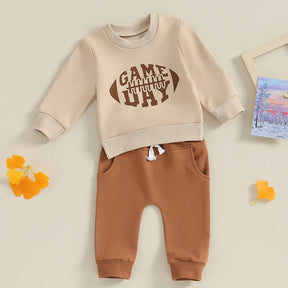 "Little MVP" Game Day Sweatsuit - Petite Cove 