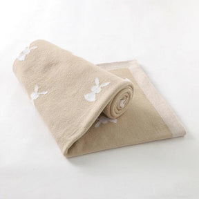 Petite Knit® Rabbit Blanket - Petite Cove 