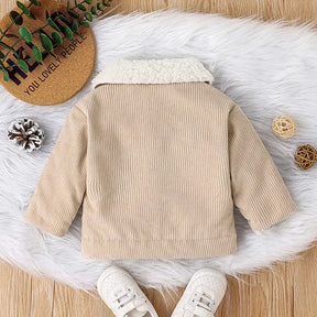 Tiny Trendsetter Corduroy Winter Coat - Petite Cove 