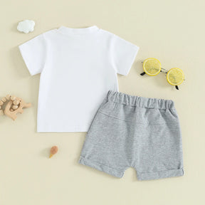 No Pants Club T-Shirt & Shorts Set - Petite Cove 