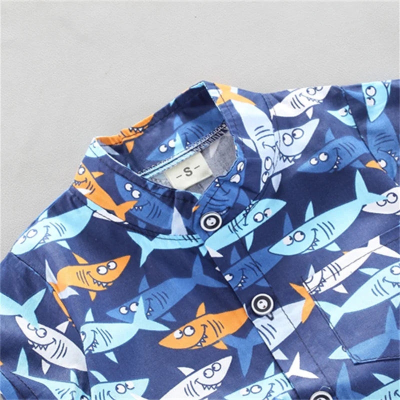 Ocean Explorer Shirt & Shorts Combo - Petite Cove 