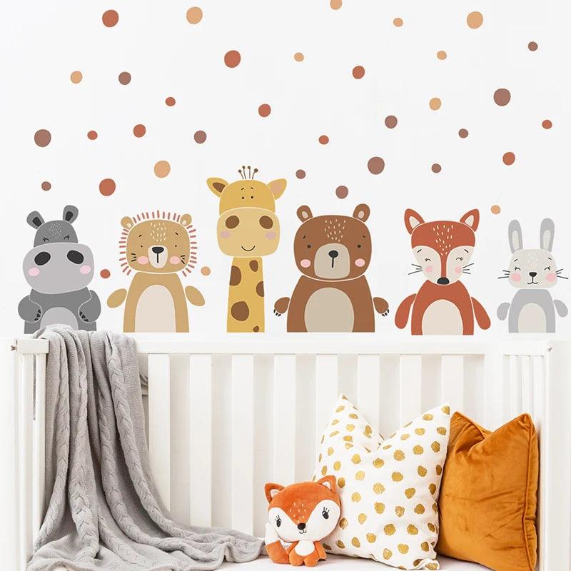 Large Baby Animals & Polka Dots - Petite Cove 