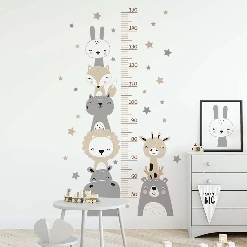 Star Growth Chart Ruler: Forest Friends Edition - Petite Cove 