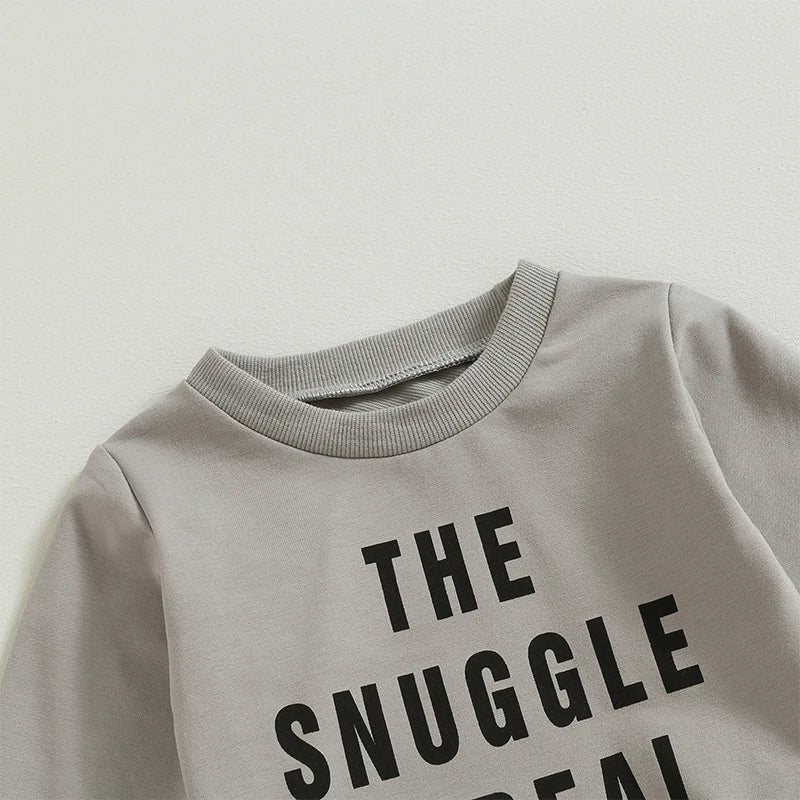 The Snuggle Is Real Sweatsuit - Petite Cove 