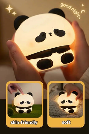 Panda Silicone Night Light - Petite Cove 