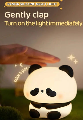 Panda Silicone Night Light - Petite Cove 